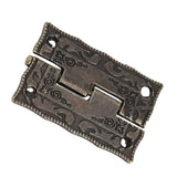 10Pcs 0°-270° Antique Bronze Cabinet Jewelry Box Hinges Door Furniture Wood Case