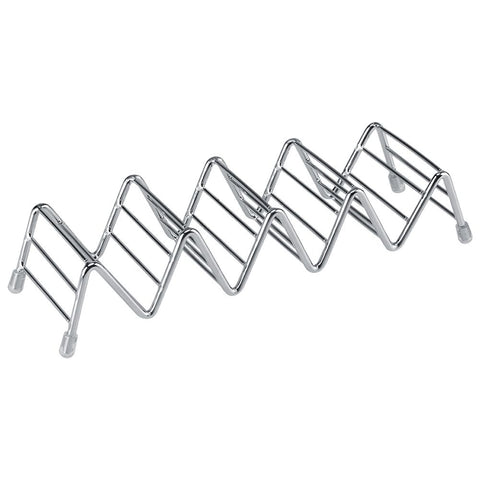 Wave Shape Stainless Steel Mexican Taco Holder Display Stand Shell Rack 4-5 Slot In Australia - Darrahopens