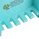 Toothbrush Holder Storage Box Tooth Brush Holder Organizer Bathroom Blue