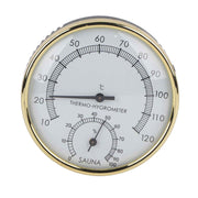 Metal Dial Indoor Thermometer Hygrometer Hygro thermometer Sauna Room Accessory In Australia - Darrahopens