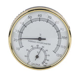 Metal Dial Indoor Thermometer Hygrometer Hygro thermometer Sauna Room Accessory In Australia - Darrahopens