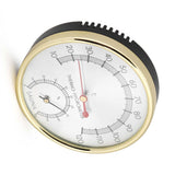 Metal Dial Indoor Thermometer Hygrometer Hygro thermometer Sauna Room Accessory