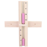 15 Minutes Sauna Room Sand Clock Glass Timer WallMounted Wooden Hourglass with Pink Sands In Australia - Darrahopens