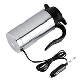 12V 750ml Stainless Steel Electric Car Kettle Heating Cup Coffee Mug Travel Water Bottle In Australia - Darrahopens