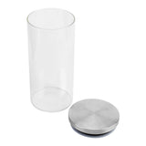 1000ml Glass Storage Jar Coffee Beans Kitchen Food Container Stainless Steel Lid
