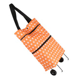 Oxford Cloth Material Foldable Dual Purpose Wheel Rolling Shopping Bag In Australia - Darrahopens