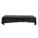 145x320cm Rectangle Tablecloth Table Cover Stain resistant Banquet Wedding Party Decor Black In Australia - Darrahopens