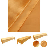 145x320cm Rectangle Tablecloth Table Cover Stain resistant Banquet Wedding Party Decor Gold In Australia - Darrahopens