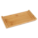 Bamboo Tea Tray Cup Plate Food Dessert Serving Tray Kung Fu Tea Accessory In Australia - Darrahopens