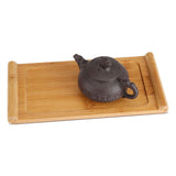 Bamboo Tea Tray Cup Plate Food Dessert Serving Tray Kung Fu Tea Accessory