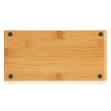 Bamboo Tea Tray Cup Plate Food Dessert Serving Tray Kung Fu Tea Accessory