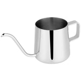 Stainless Steel Drip Coffee Pot Long Gooseneck Spout Kettle Cup Tea Tool (Silver 250mL)