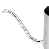 Stainless Steel Drip Coffee Pot Long Gooseneck Spout Kettle Cup Tea Tool (Silver 250mL)