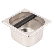 Stainless Steel Espresso Knock Box Container with Rubber Bar for Coffee Machine S In Australia - Darrahopens