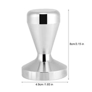 57.5mm/49mm Stainless Steel Coffee Tamper Flat Base Espresso Beans Press Tool 49mm