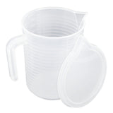 500ml/1000ml Clear Plastic Measuring Cups with Lid Kitchen Cooking Baking Accessaries 1000ml In Australia - Darrahopens