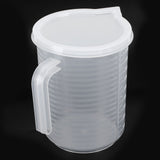 500ml/1000ml Clear Plastic Measuring Cups with Lid Kitchen Cooking Baking Accessaries 1000ml
