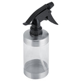 Stainless Steel&Acrylic Transparent Water Spray Bottle Trigger Sprinkle Plant Watering Can Pot