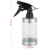 Stainless Steel&Acrylic Transparent Water Spray Bottle Trigger Sprinkle Plant Watering Can Pot