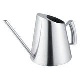 1500ml Stainless Steel Watering Can Brushed Garden Planting Indoor Outdoor