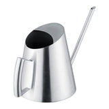 1500ml Stainless Steel Watering Can Brushed Garden Planting Indoor Outdoor
