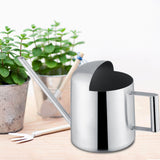 Stainless Steel Watering Can Garden Plant Flower Long Mouth Sprinkling Pot (300mL)