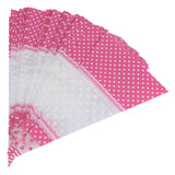 50 Piece Clear Cone Shaped Treat Popcorn Bags Treat Bags Cellophane Candy Bags with Twist Ties