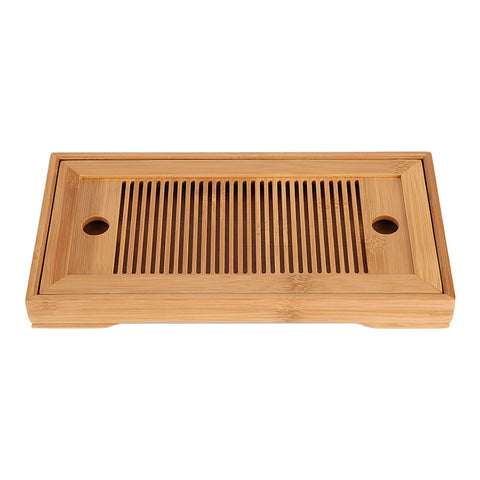 Bamboo Tea Tray Chinese Gongfu Tea Mini Serving Table for Teahouse Home Office In Australia - Darrahopens