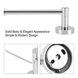 304 Stainless Steel Bathroom Paper Roll Holder Wall Mounted Rack Toilet Accessory Attachment