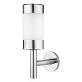2Pcs Stainless Steel LED Solar Power Wall Mount Light Outdoor Garden Yard Sensor Lamp In Australia - Darrahopens