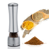 Stainless Steel & Acrylic Manual Salt & Pepper Mill Grinder Kitchen Cooking Tool