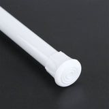 Adjustable Spring Loaded Tension Rod Shower Extendable Curtain Closet Window Rail Pole