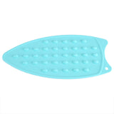 Anti slip Heat Resistant Silicone Iron Mat Hot Safety Protection Ironing Rest Pad (Green)