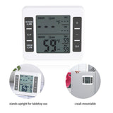 Wireless Digital Freezer Thermometer Indoor/Outdoor Temperature Sensor with Audible Alarm