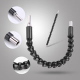 32pcs Stainless Steel Drill Bits Screwdriver Heads Sockets Set with Flexible Extension Shaft