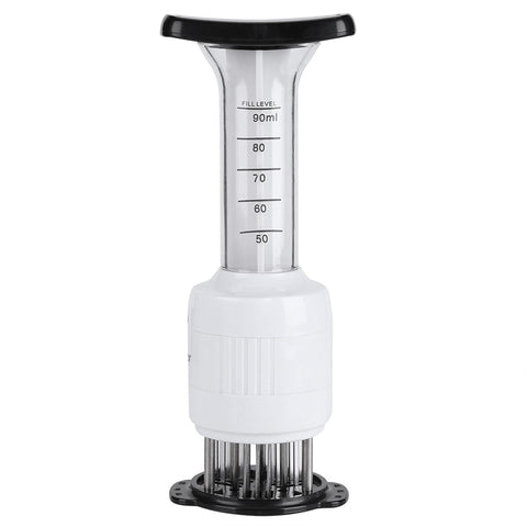 Meat Marinade Tenderizer Needle Injector Steaks Flavor Syringe Cook Kitchen Tool In Australia - Darrahopens