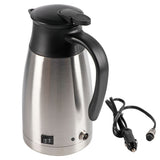 12V 1000ml Stainless Steel Car Automobile Electric Heating Kettle Portable Water Cup In Australia - Darrahopens
