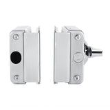 Stainless Steel 10~12mm Glass Door Lock Rotary Knob Open/Close Home Hotel Bathroom Use