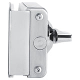 Stainless Steel 10~12mm Glass Door Lock Rotary Knob Open/Close Home Hotel Bathroom Use