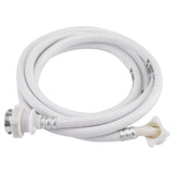 Washing Machine Water Inlet Hose Washer Pipe Tube Connector White Color Long Length 3m