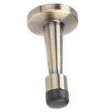 Zinc Alloy Rubber Anti Collision Door Stopper Holder Home Hotel Office Accessory (Bronze)