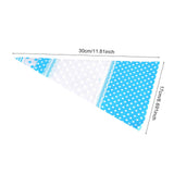 50 Clear Cone Shaped Treat Popcorn Bags Treat Bags Cellophane Candy Bags with Twist Tie BLue In Australia - Darrahopens