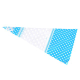 50 Clear Cone Shaped Treat Popcorn Bags Treat Bags Cellophane Candy Bags with Twist Tie BLue In Australia - Darrahopens