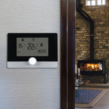 Programmable Thermostat Temperature Controller for Wall hung Boiler Heating System White
