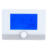 Programmable Thermostat Temperature Controller for Wall hung Boiler Heating System Black