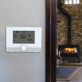 Programmable Thermostat Temperature Controller for Wall hung Boiler Heating System Black