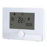 Programmable Thermostat Temperature Controller for Wall hung Boiler Heating System Black