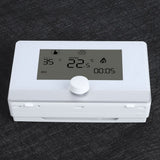 Programmable Thermostat Temperature Controller for Wall hung Boiler Heating System Black
