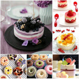 12 Pcs Stainless steel Round Cookie Biscuit Cutter Baking Metal Ring Molds for Dough Fondant Do In Australia - Darrahopens