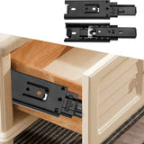 2pcs Mini Short Drawer Slides Furniture Guide Rail Full Extension Kitchen Cupboard Hardware 4in In Australia - Darrahopens